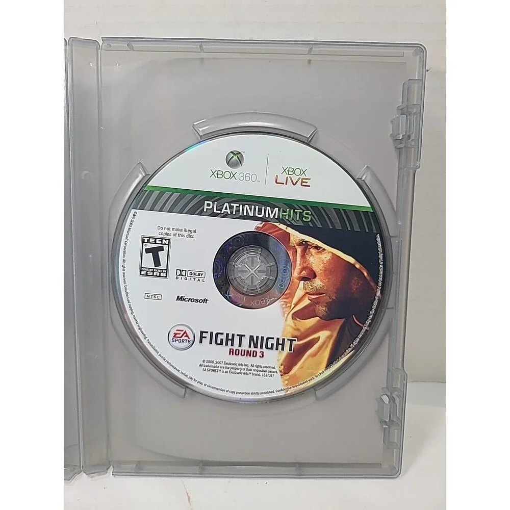Fight Night Round 3 (Microsoft Xbox 360, 2006) CIB
